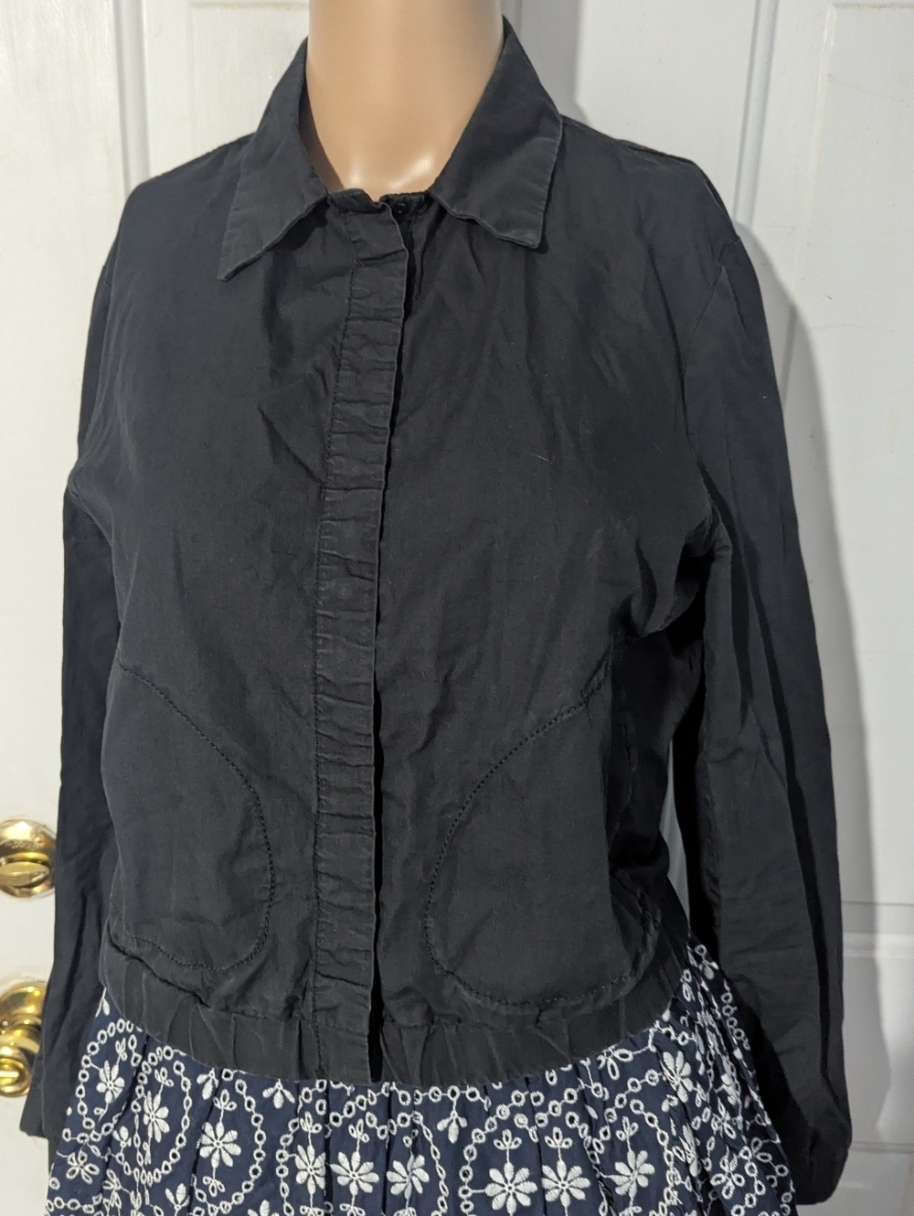 Vanessa Bruno Classic Black Women's Lightweight Jacket